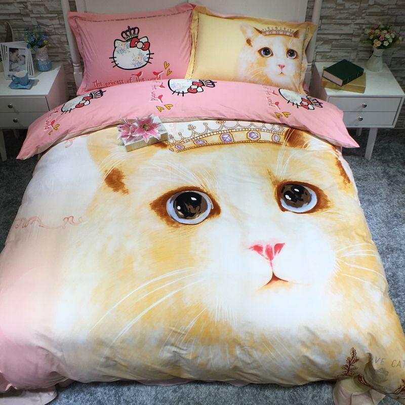 100% Cotton Model C&D-YSBN-MHTT 3D Bedding sets