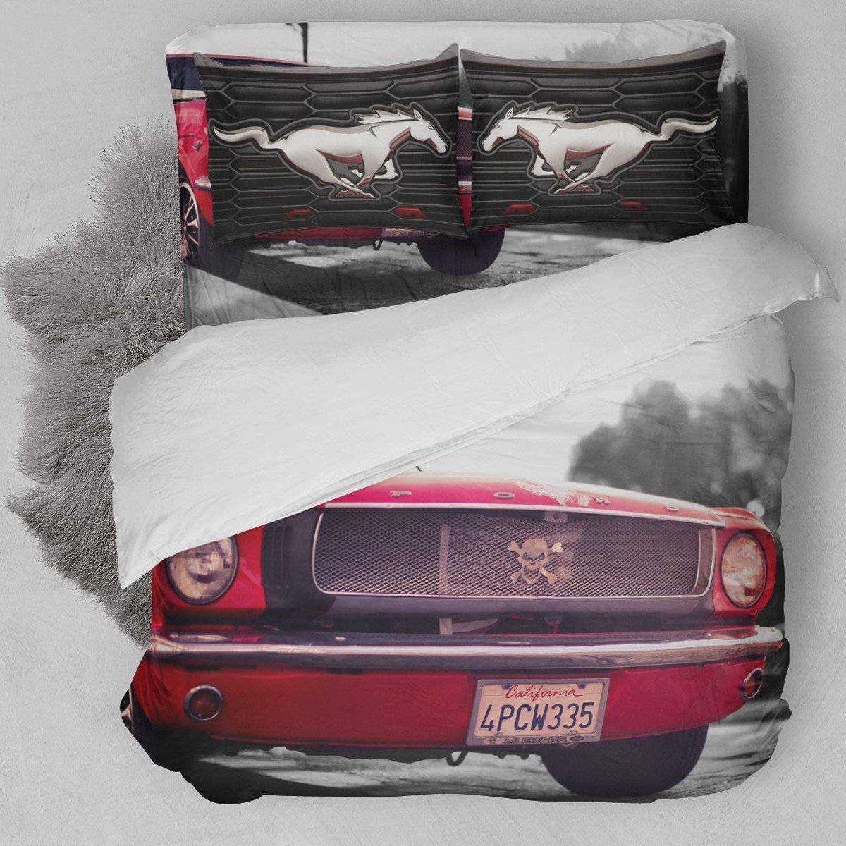 1969 Ford Mustang RTR-X Car Bedding Set