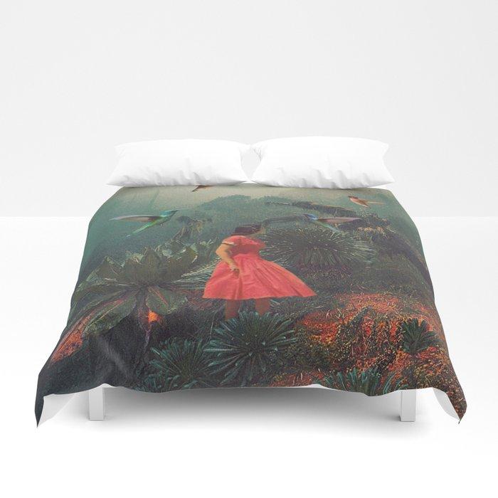 20 Seconds before the Rain Duvet Cover