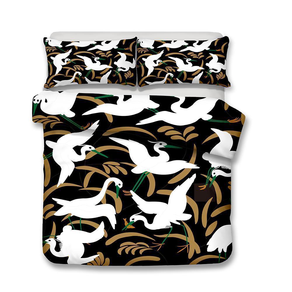 2019 Design Bohemia Black and White Theme Bohemian Comforter Bedspreadss3D Customized Duvet Cover Bedding Sets