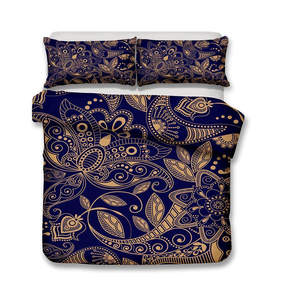 2019 Print Bohemia Bohemian Comforter Boho Bedspreadss3D Customized Duvet Cover Bedding Sets