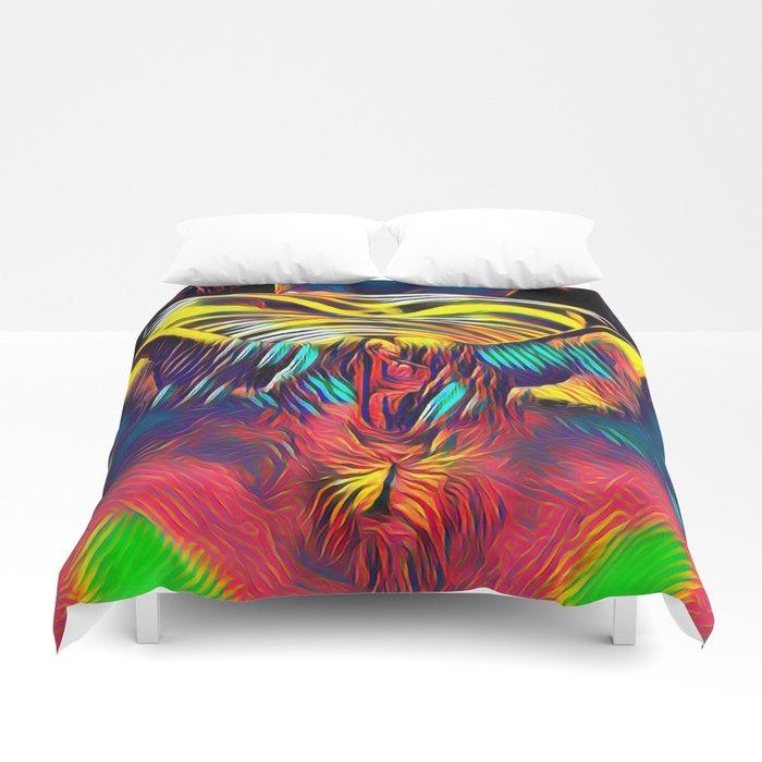 3D 1298s-AK Abstract Pop Color Erotica Explicit Psychedelic Vulval Anal Celebration Duvet Cover Bedding Sets