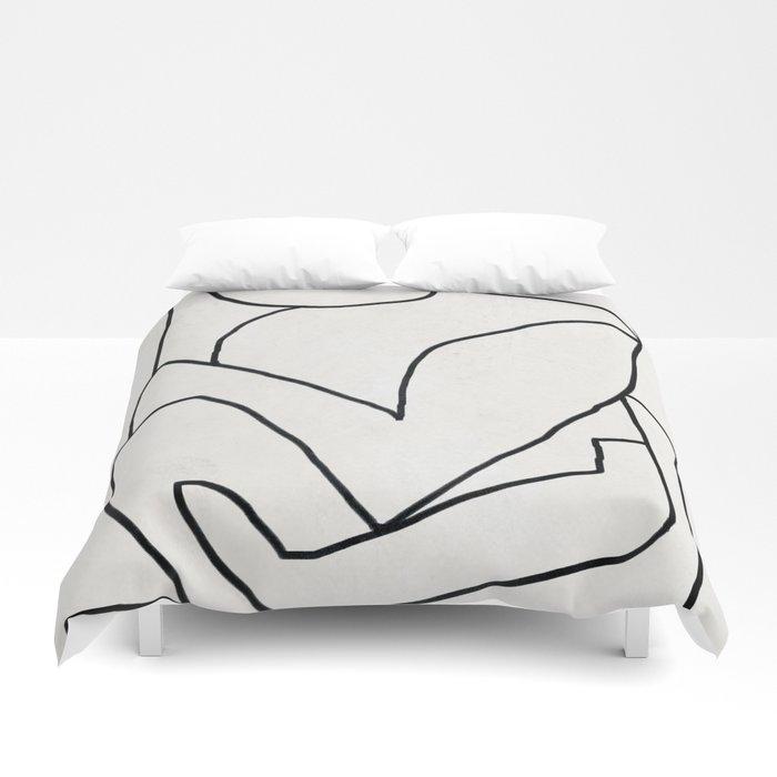 3D Abstract line art 2 Duvet Cover Bedding Sets