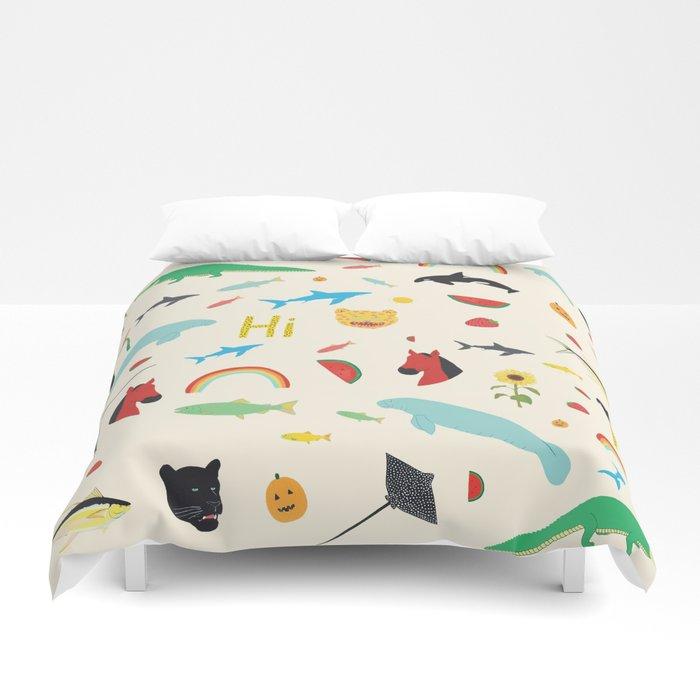 3D All Together Duvet Cover Bedding Sets