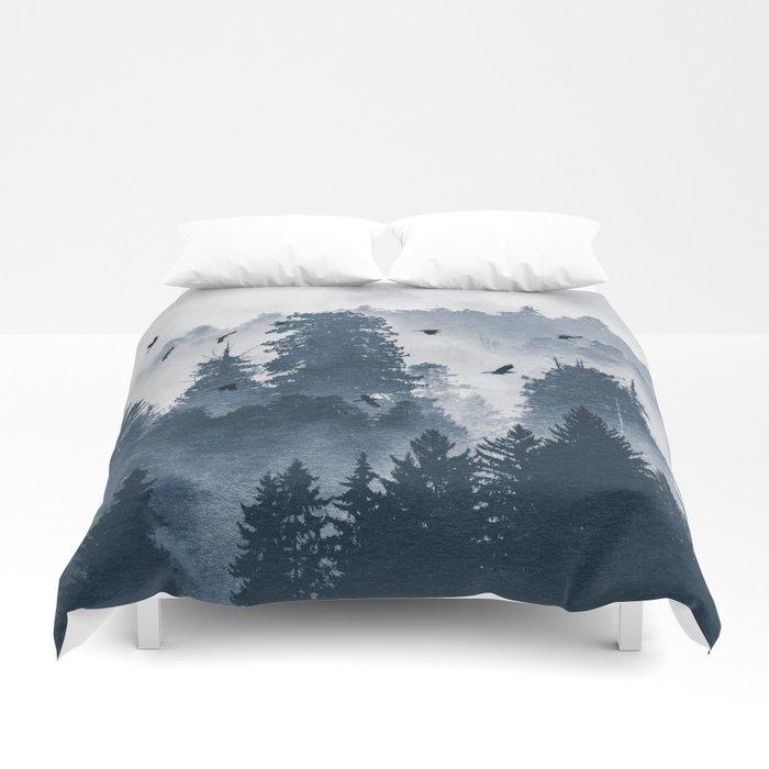 3D Amazing Forest Morning Nature Photography Duvet Cover Bedding Sets