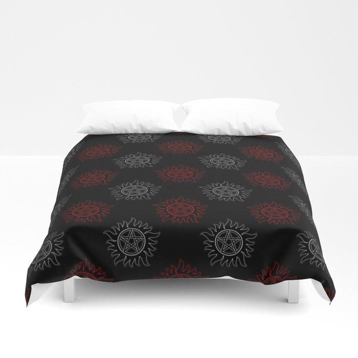 3D Anti Possession Pattern Dual Glow Duvet Cover Bedding Sets