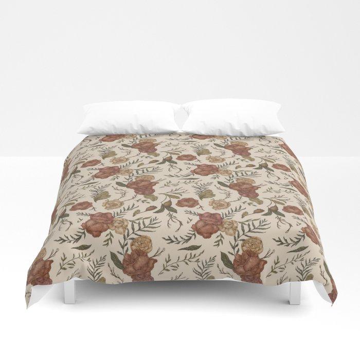 3D Antique Floral Pattern Duvet Cover Bedding Sets