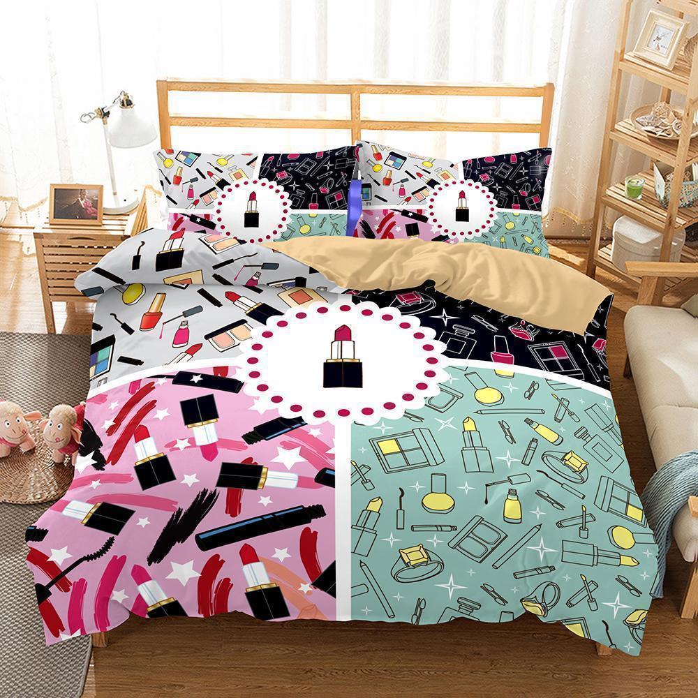 3D Art Pattern Highheeledhoes Printed Bedroom Pillows Queen 3d he3D Customized Duvet Cover Bedding Sets