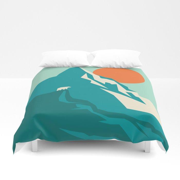 3D As the sun rises over the peak Duvet Cover Bedding Sets