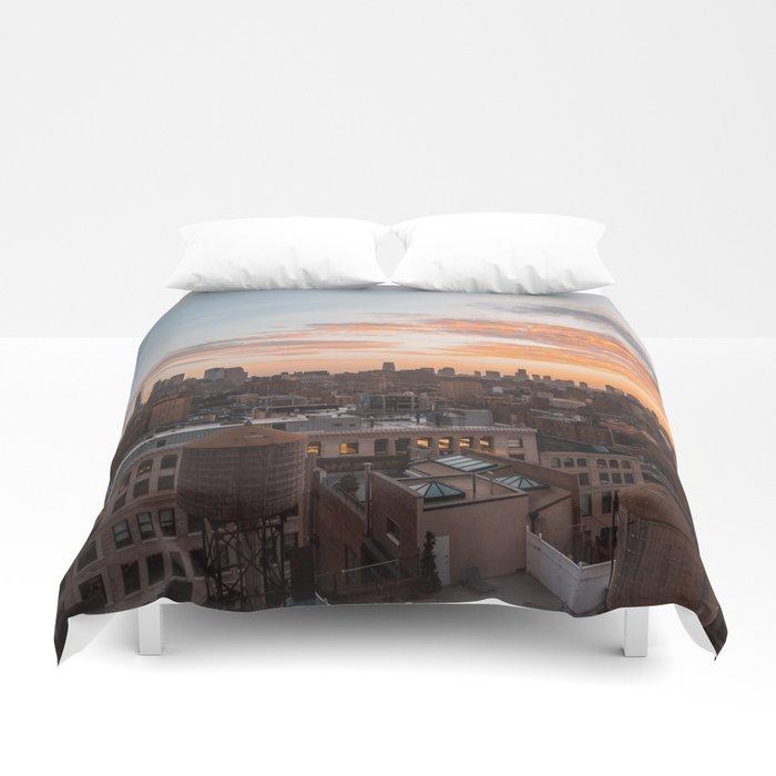 3D Autumn sunset Duvet Cover Bedding Sets