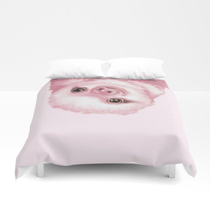 3D Baby Sloth Pink Duvet Cover Bedding Sets