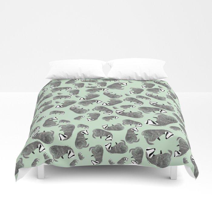 3D Badger pattern Duvet Cover Bedding Sets