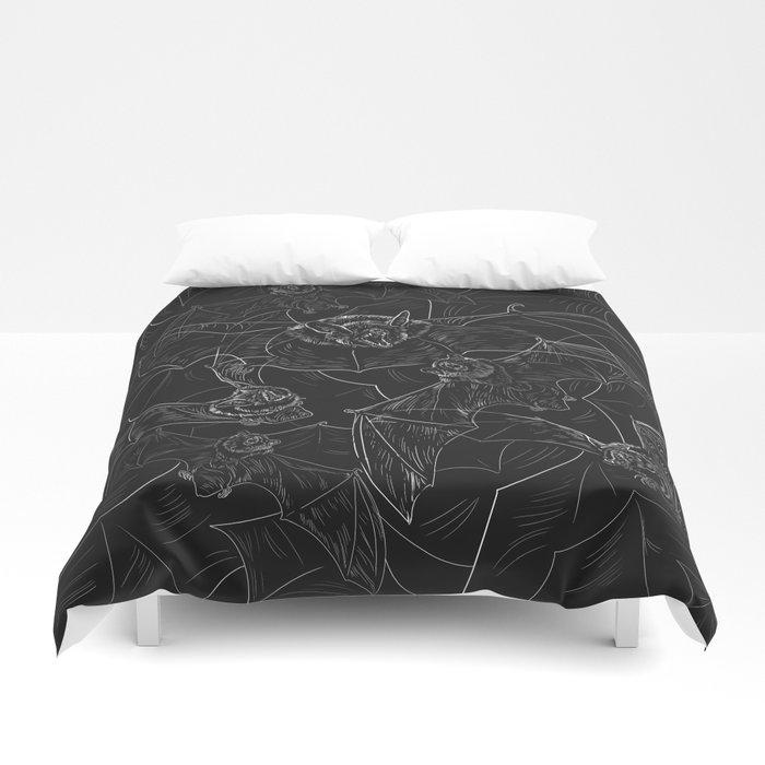 3D Bat Attack Duvet Cover Bedding Sets