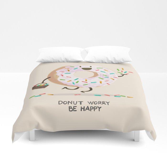 3D Be Happy Duvet Cover Bedding Sets