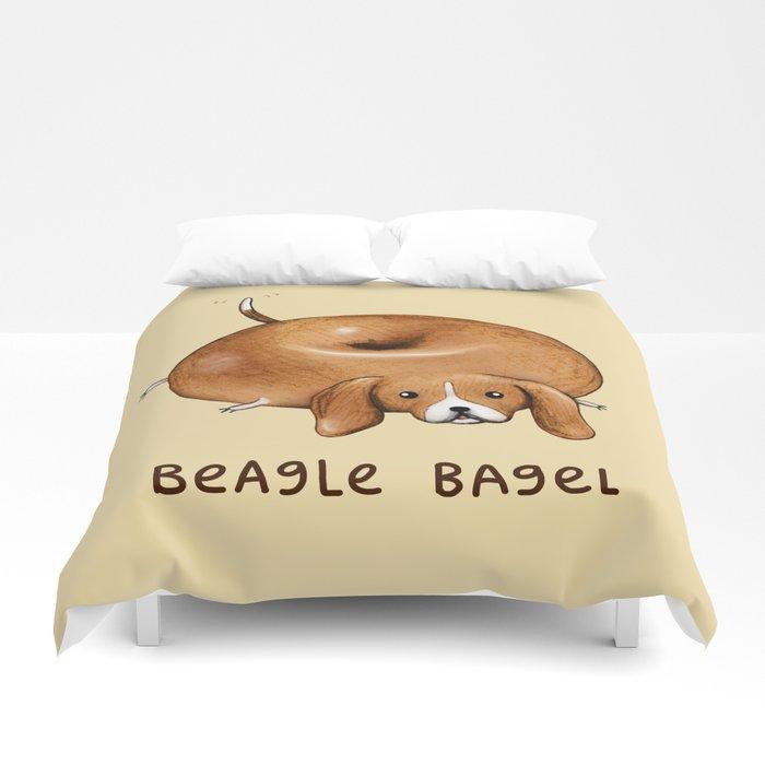 3D Beagle Bagel Duvet Cover Bedding Sets