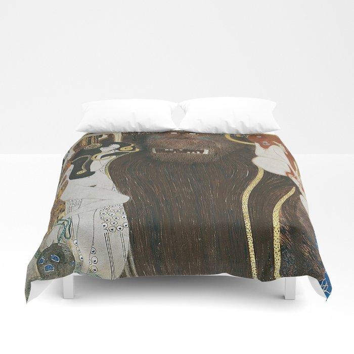 3D BEETHOVEN FRIEZE – GUSTAV KLIMT Duvet Cover Bedding Sets