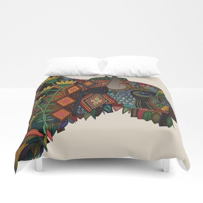 3D bison bone beige Duvet Cover Bedding Sets