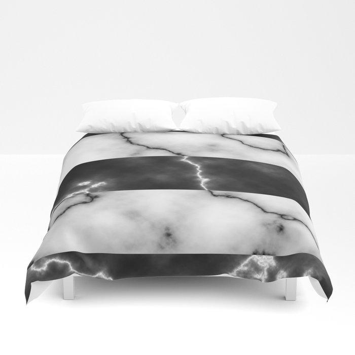 3D Black and white marble texture 10 Duvet Cover Bedding Sets