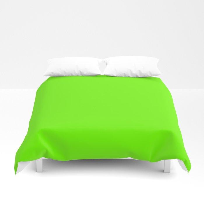 3D Bright Fluorescent Green Neon Duvet Cover Bedding Sets