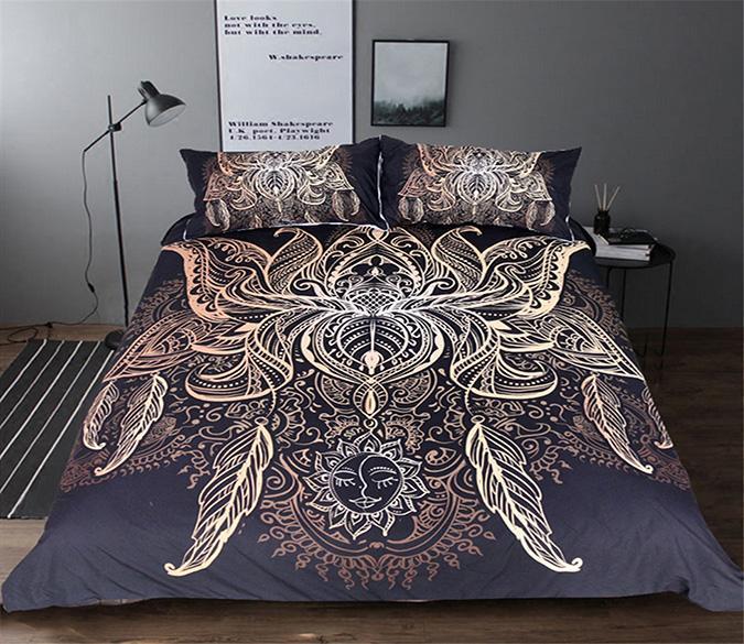 3D Bright Tigers 276 Bed Pillowcases Quilt