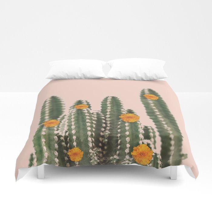 3D Cactus & Flowers Duvet Cover Bedding Sets