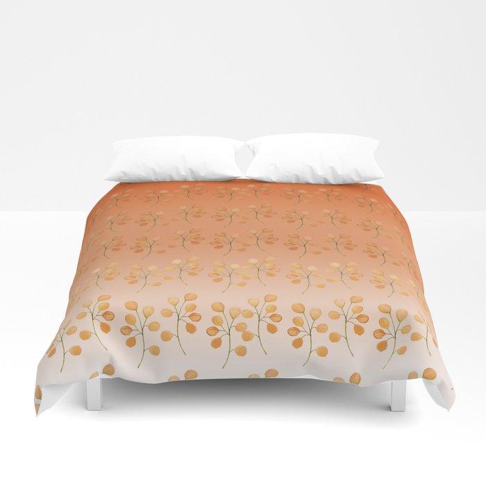 3D ‘Cactus flowers in soft orange’ Duvet Cover Bedding Sets