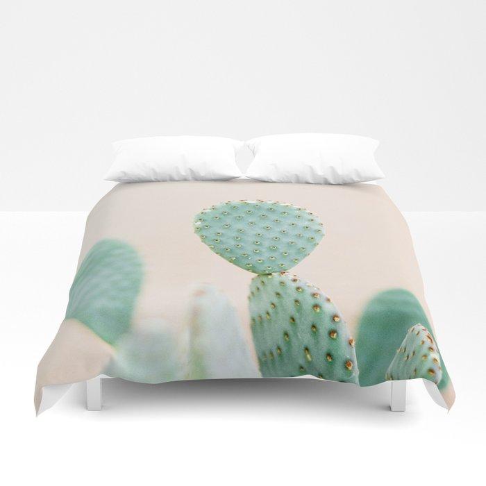 3D Cactus photo print “Botanical cactus†Morocco | Modern Wall art | Pastel / Botanical Duvet Cover Bedding Sets