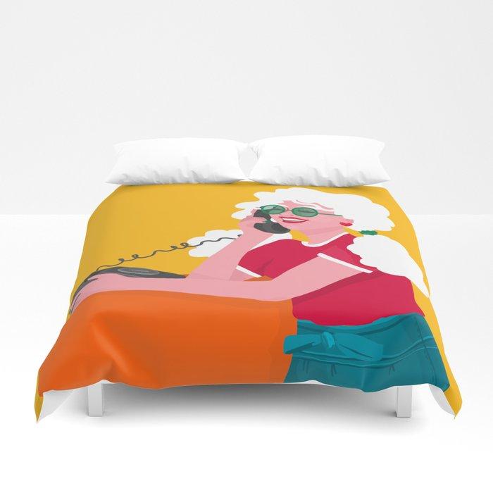 3D Calling the 80s Duvet Cover Bedding Sets