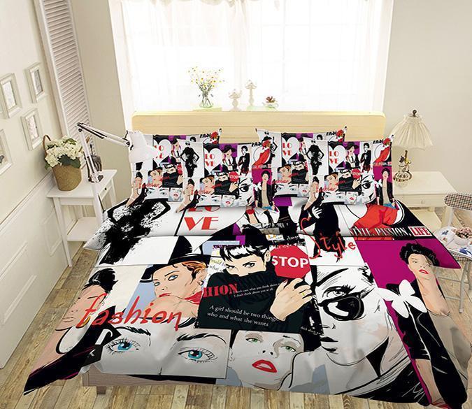 3D Cartoon Sun 165 Bed Pillowcases Quilt