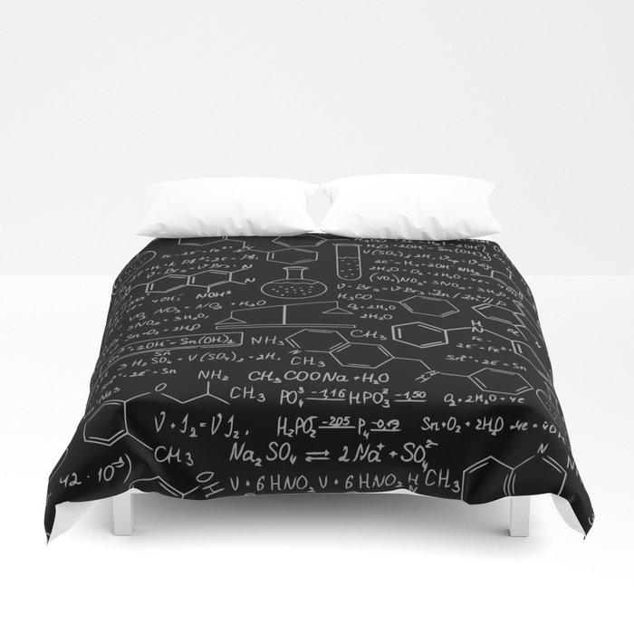 3D Chemistry Pattern Duvet Cover Bedding Sets