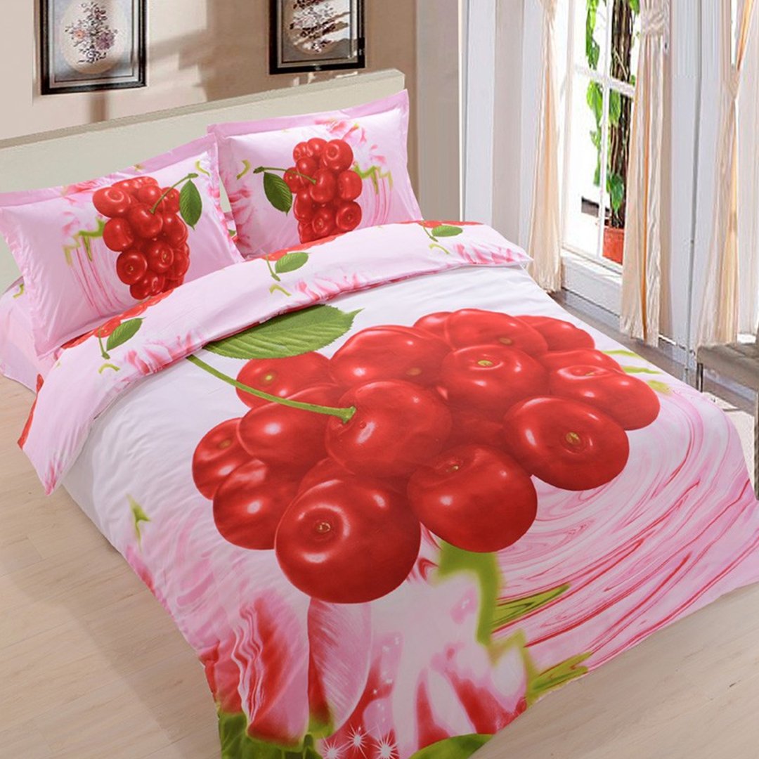 3d Cherry 3D Bedding sets
