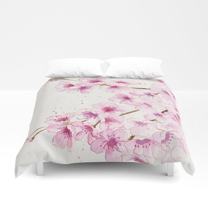 3D Cherry Blossom Duvet Cover Bedding Sets