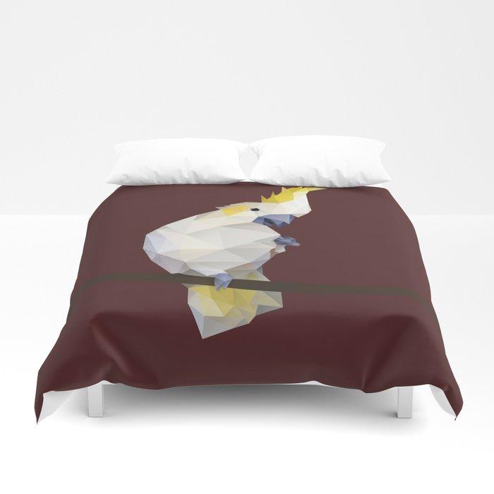 3D Cockatoo Duvet Cover Bedding Sets