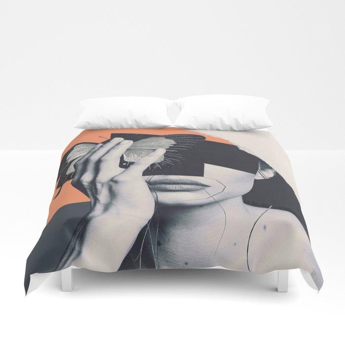3D collage art / butterfly Duvet Cover Bedding Sets