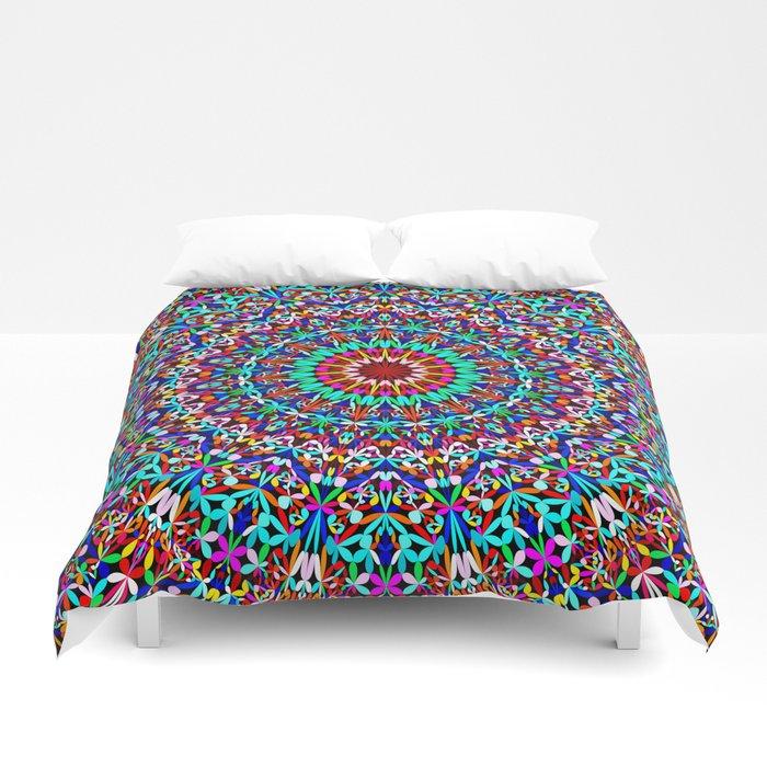 3D Colorful Life Garden Mandala Duvet Cover Bedding Sets