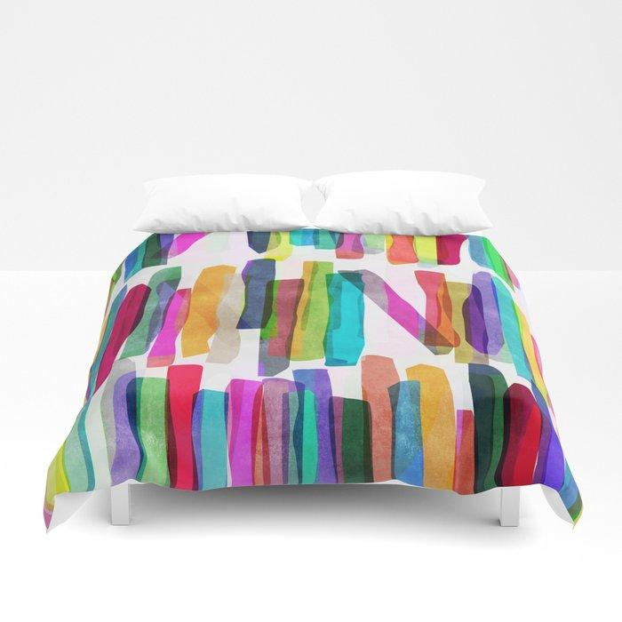 3D Colorful Stripes 5 Duvet Cover Bedding Sets
