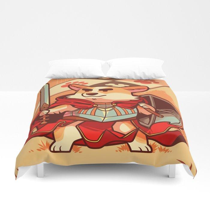 3D Corgi knight Duvet Cover Bedding Sets