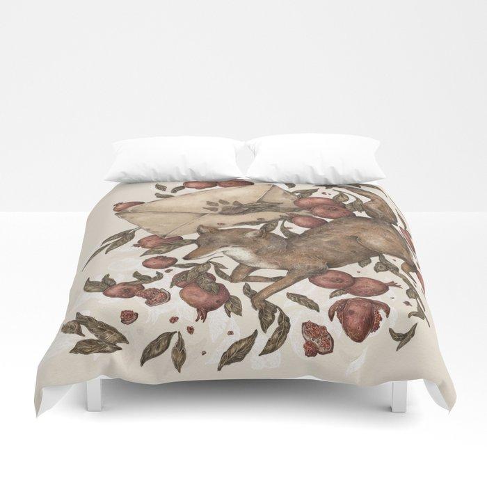 3D Coyote Love Letters Duvet Cover Bedding Sets
