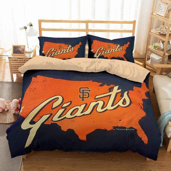 3D Customize an Francisco Giants 2 3D Customized Duvet Cover Bedding Sets