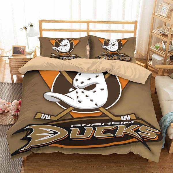 3D CUSTOMIZE ANAHEIM DUCKS 3D Customized Duvet Cover Bedding Sets