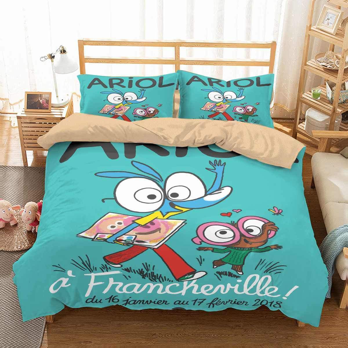 3D Customize Ariol Customized Bedding Sets Duvet Cover