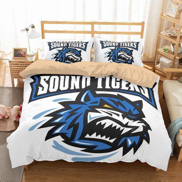3D CUSTOMIZE BRIDGEPORT OUND TIGERS 3D Customized Duvet Cover Bedding Sets