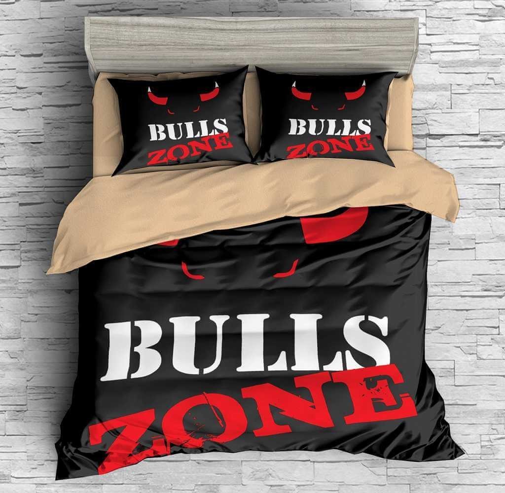 3D Customize Chicago Bulls Customized Bedding Sets Duvet Cover