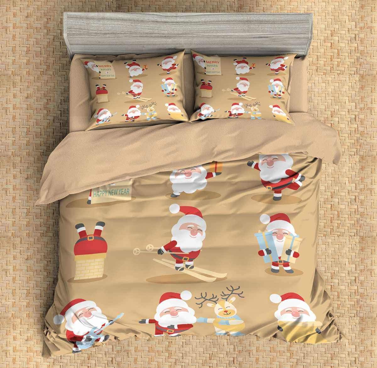 3D Customize Christmas Customized Bedding Sets Duvet Cover