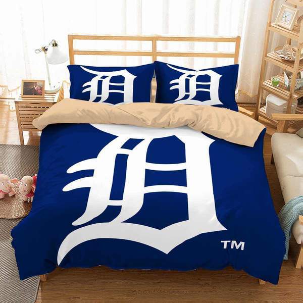3D Customize D roit Tigers 2 3D Customized Duvet Cover Bedding Sets