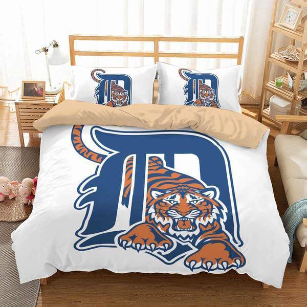 3D Customize D roit Tigers 3D Customized Duvet Cover Bedding Sets