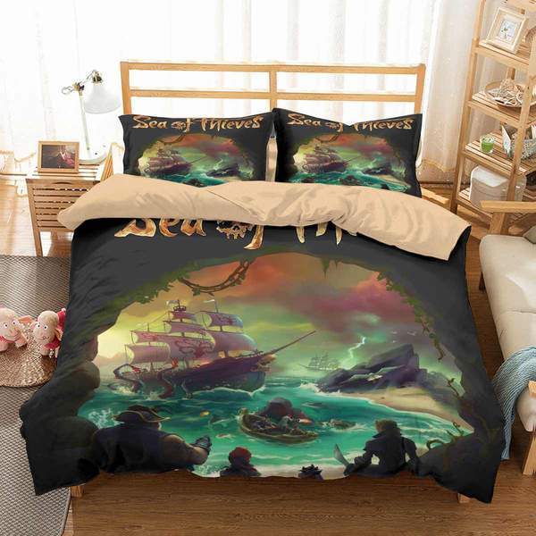 3D CUSTOMIZE EA OF THIEVES 1 3D Customized Duvet Cover Bedding Sets
