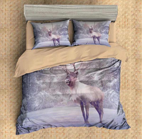 3D Customize Elk 3D Customized Duvet Cover Bedding Sets