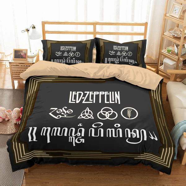 3D CUSTOMIZE LED ZEPPELIN 2 3D Customized Duvet Cover Bedding Sets