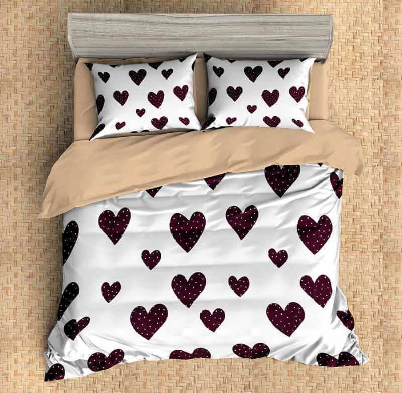 3D Customize Love Customized Bedding Sets Duvet Cover